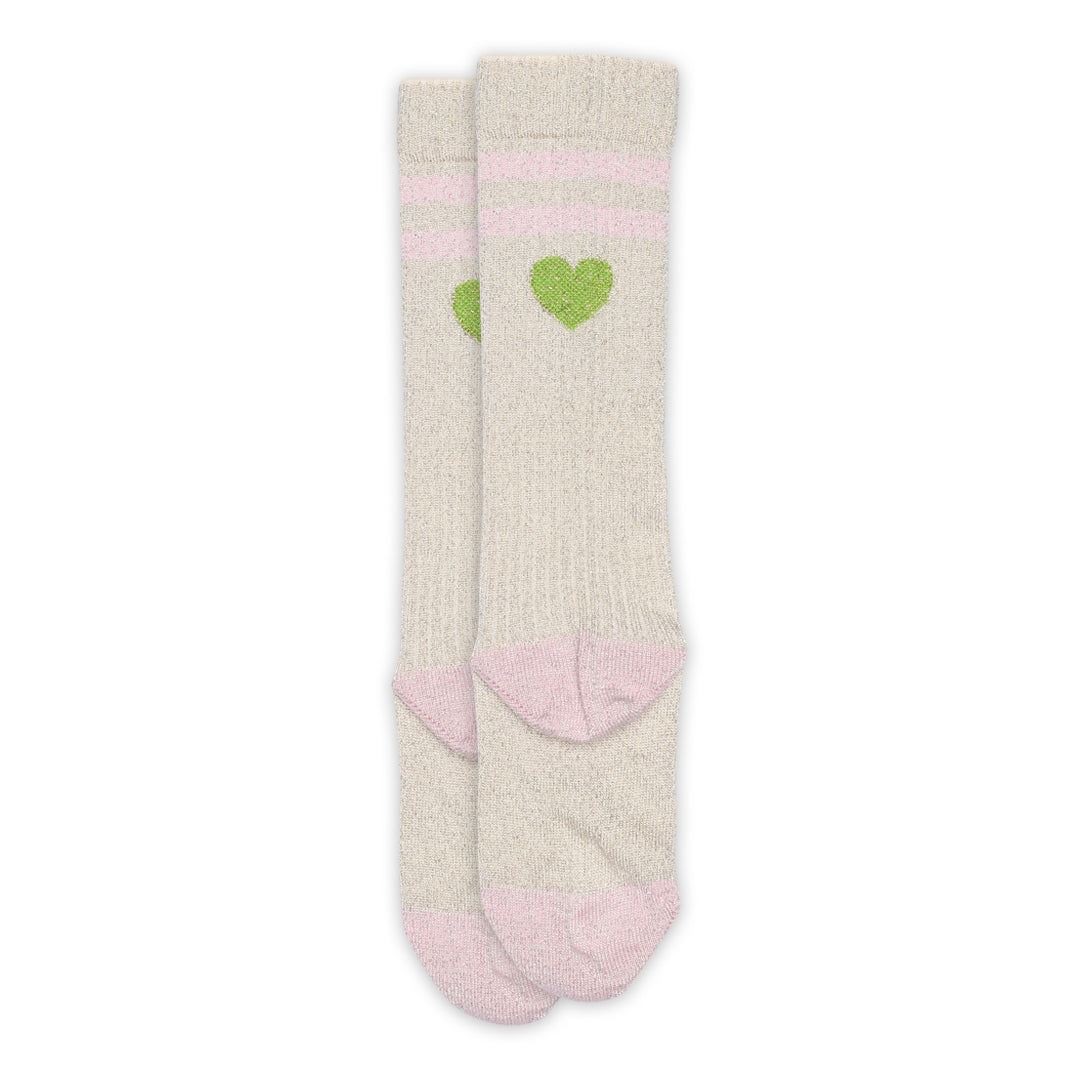 Elga glitter knee socks - Antarctica