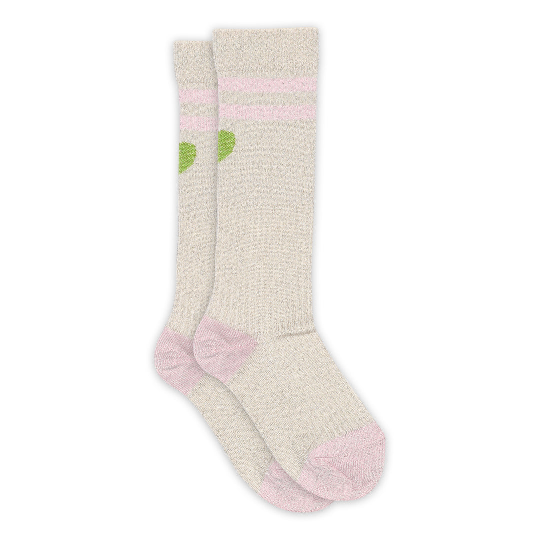 Elga glitter knee socks - Antarctica