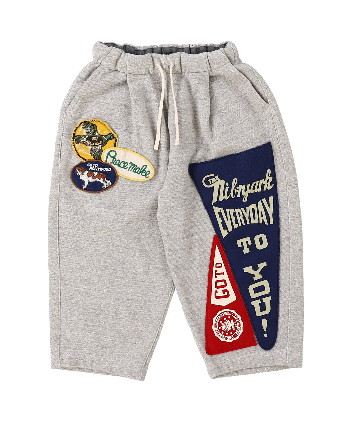 Pennant Sweatpants - Grey