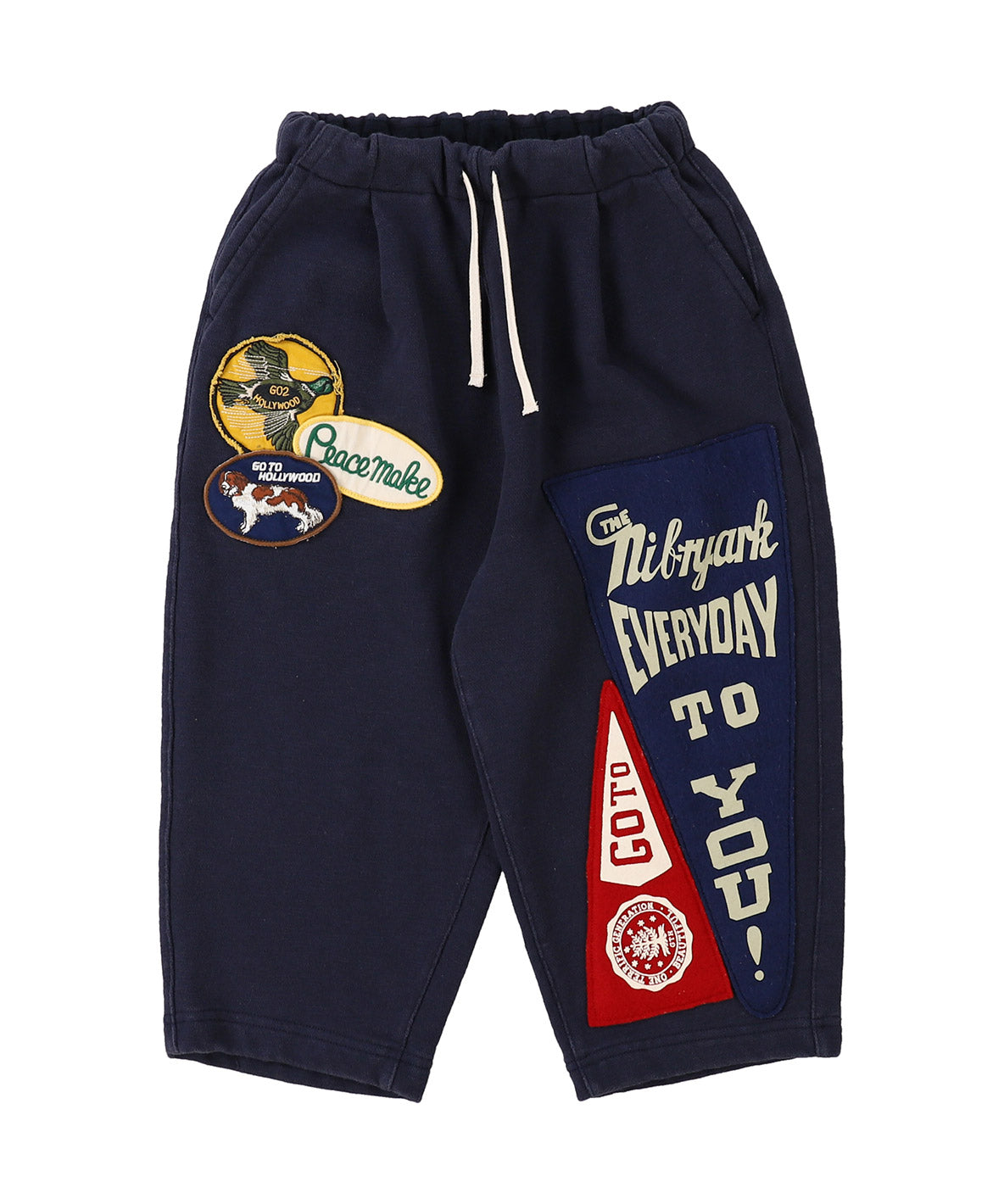 Pennant Sweatpants - Navy
