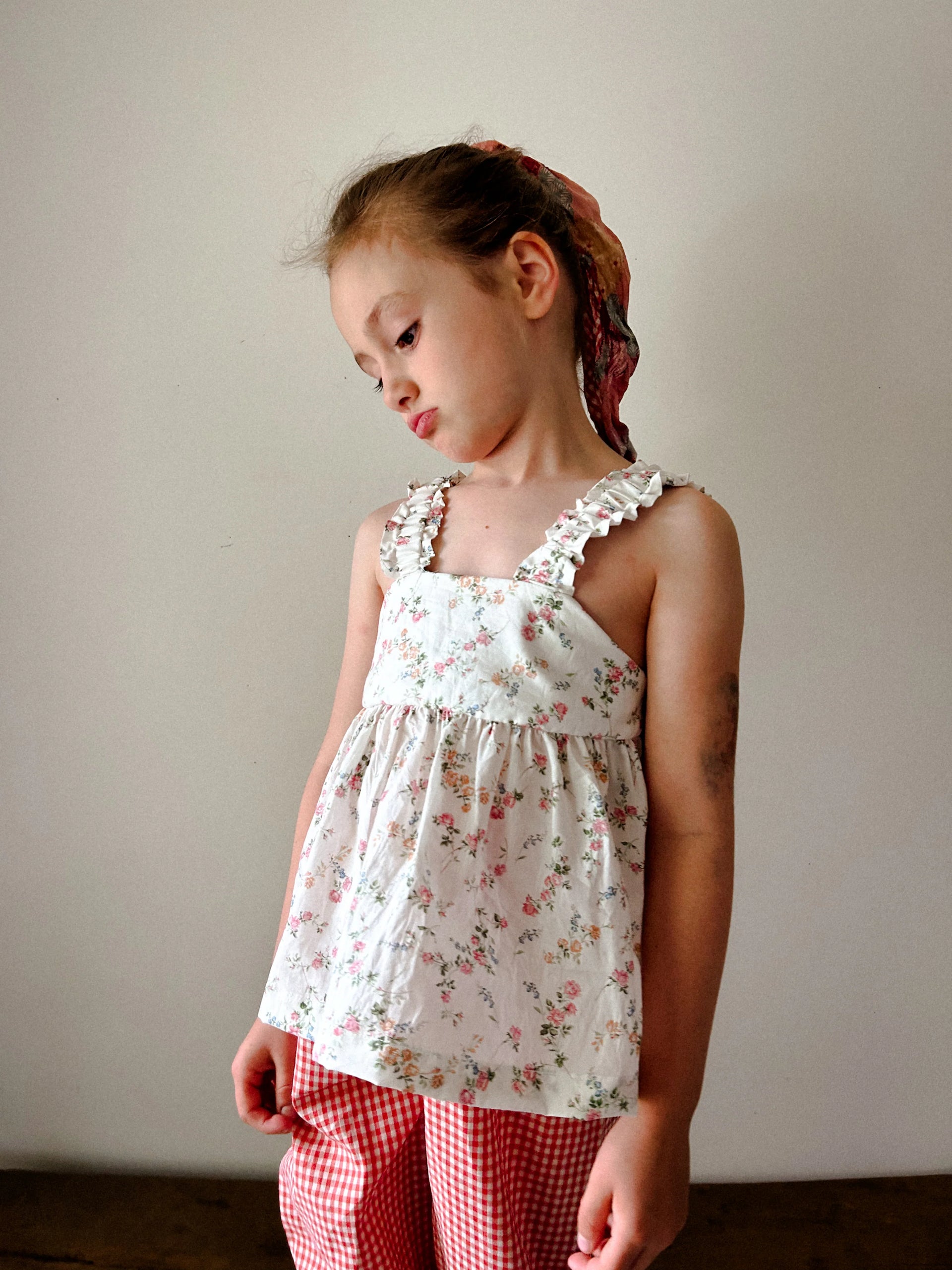 Ballet Top in Flowers