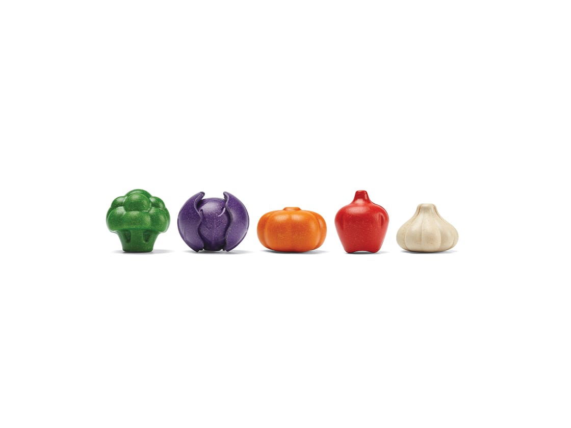 5 Colors Veggie Set