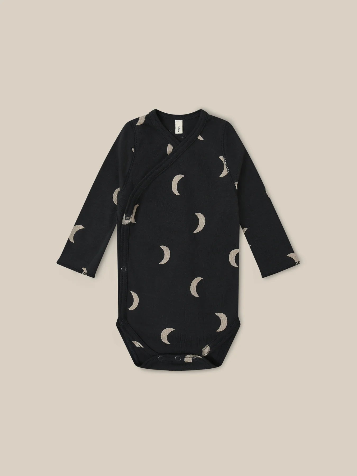 Organic Zoo Charcoal Midnight Wrap Bodysuit image 0