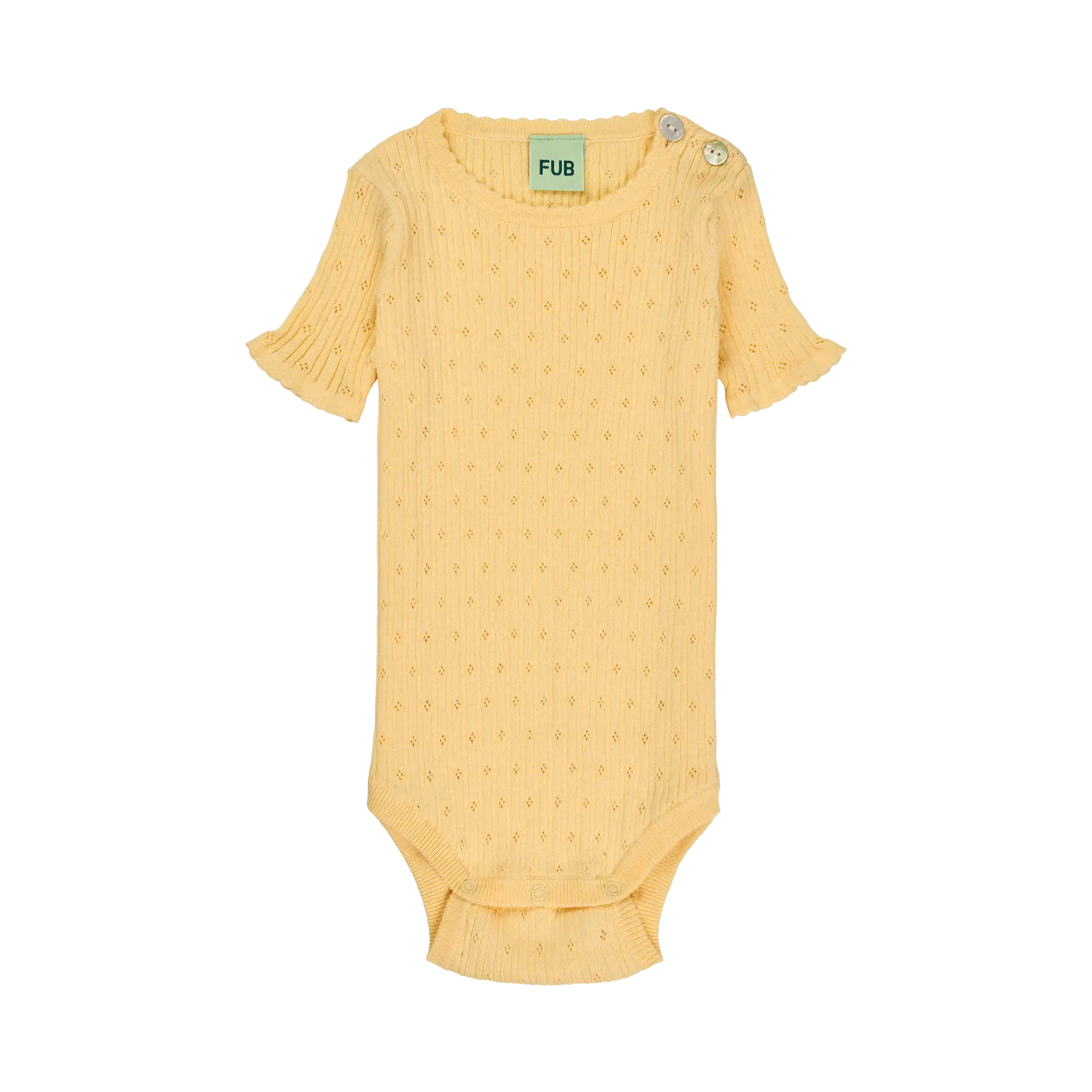 FUB Baby Pointelle Body - vanilla<span> - </span>68 image