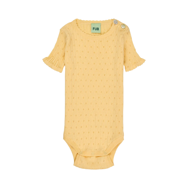 FUB Baby Pointelle Body - vanilla<span> - </span>68 image