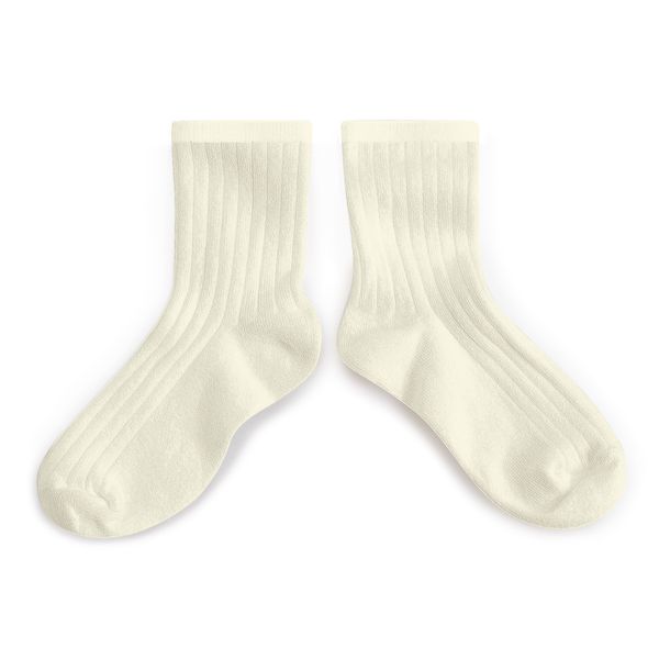 La Mini Ribbed Ankle Socks - Doux Agneaux