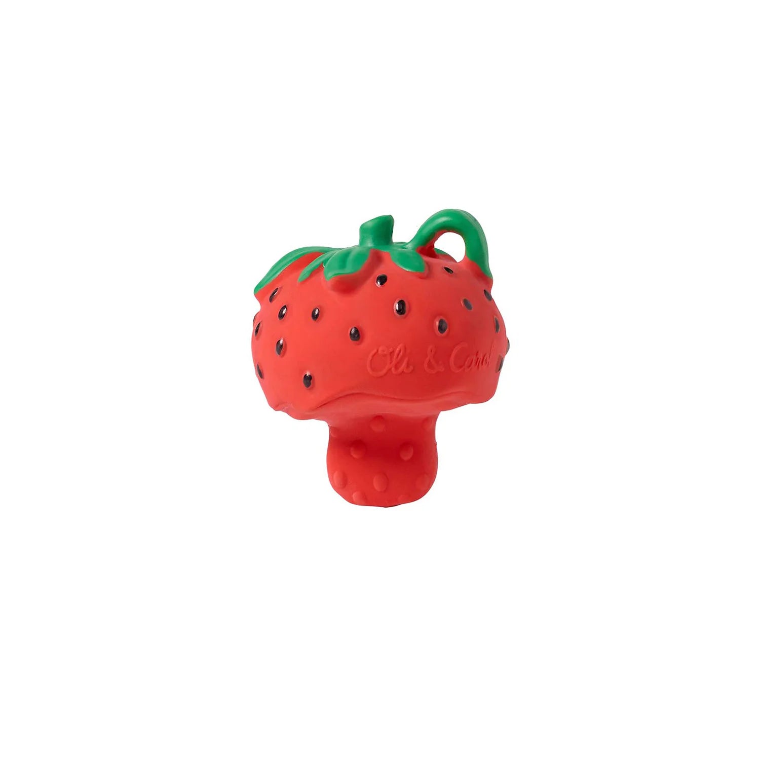 Oli & Carol Sweetie the Strawberry Mini Teether image 0