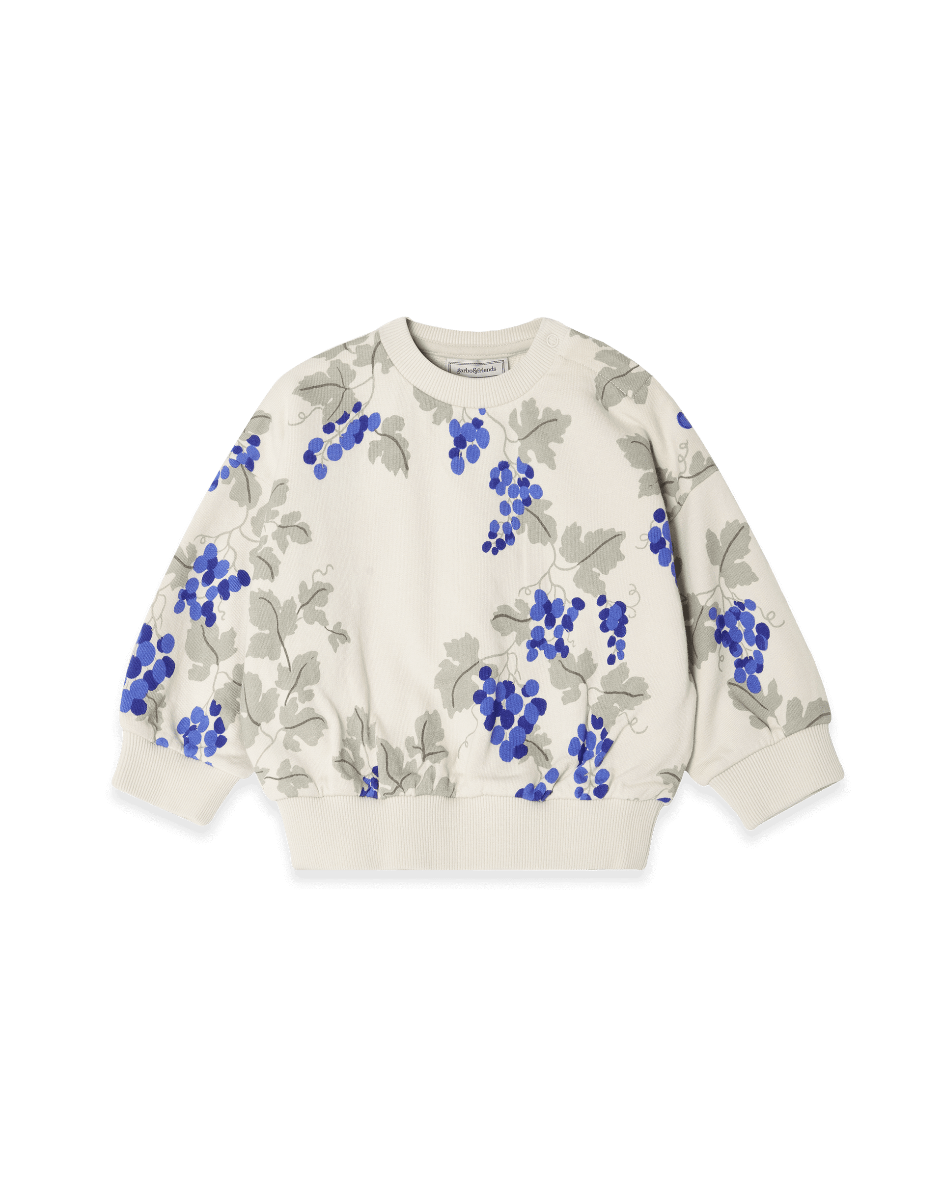 Garbo&Friends Sweatshirt Baby | Grapes Blue image 0