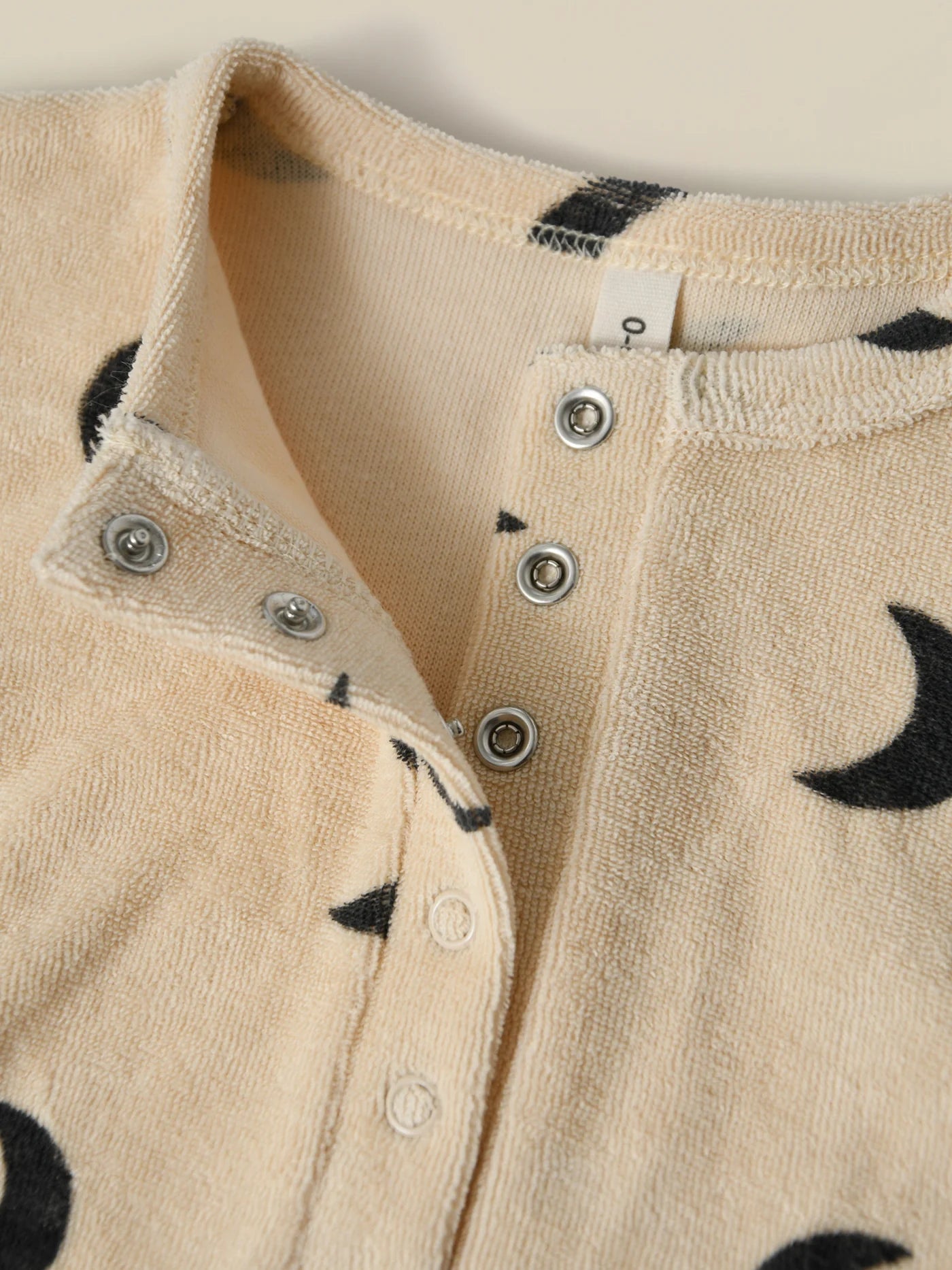 Organic Zoo Pebble Midnight Terry Beach Romper image 3