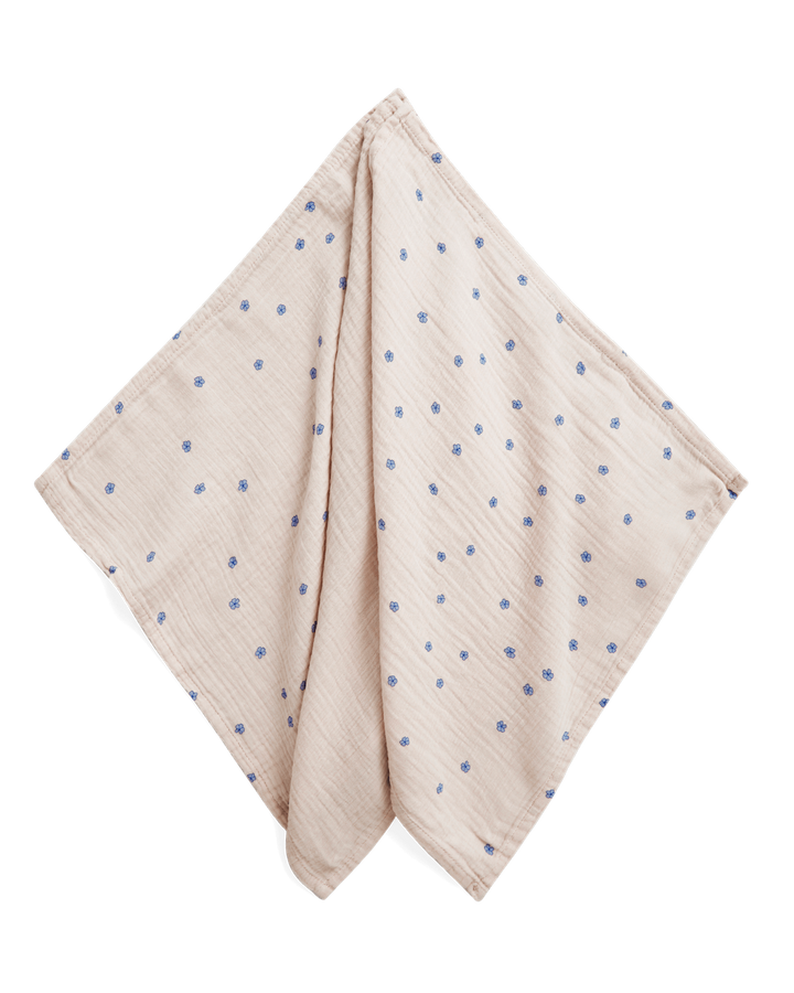 Garbo&amp;Friends Muslin Burp Cloths 3 pcs - Bleu image 1