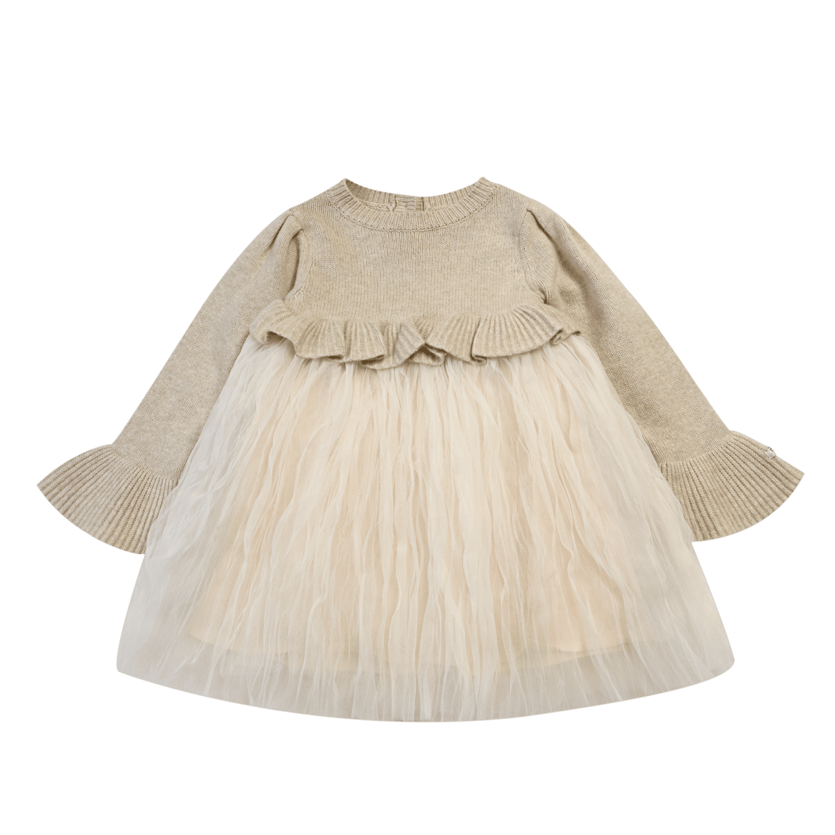 Paulien Dress Biscotti Melange