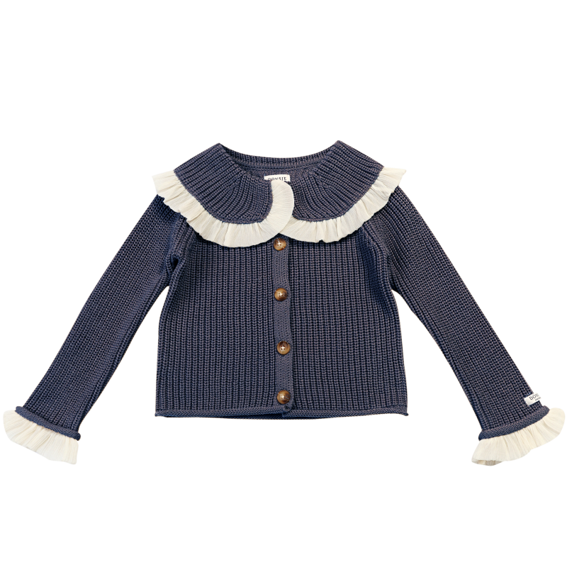 Zoila Cardigan Blue Marine