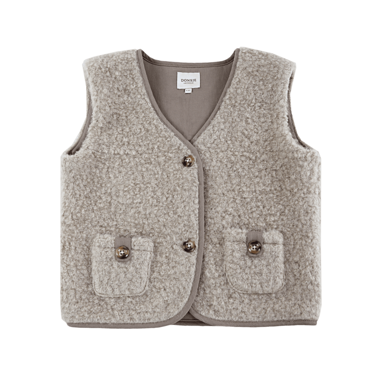 Halvor Gilet Taupe
