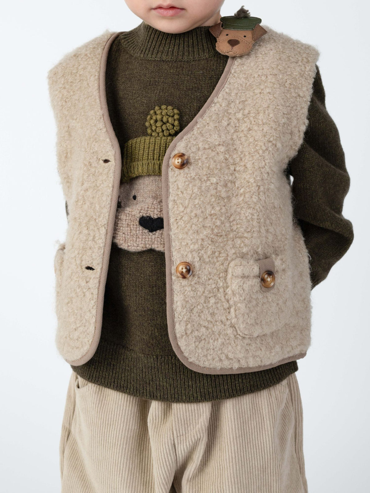 Halvor Gilet Taupe