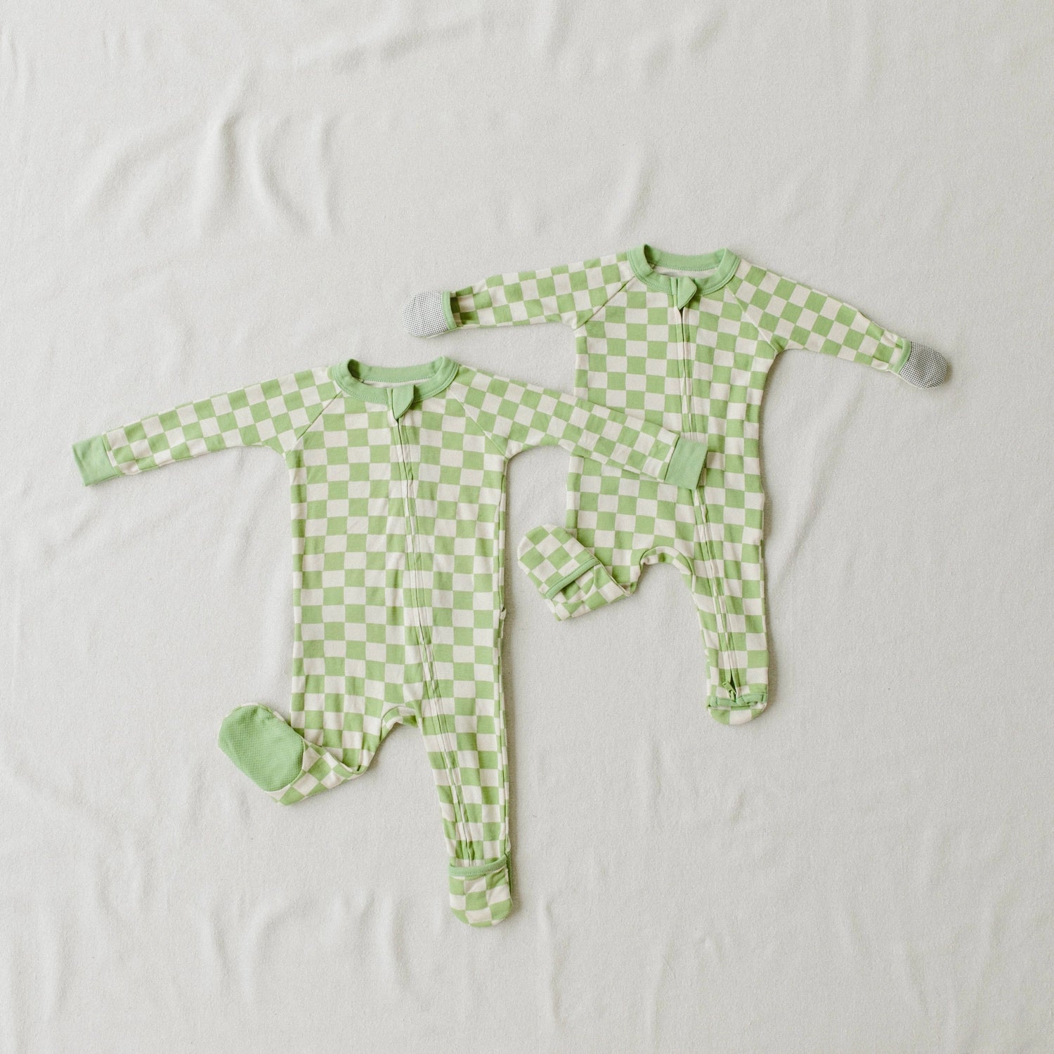 goumikids Grow With You Footie + Snug Fit - Cabana Green image 1