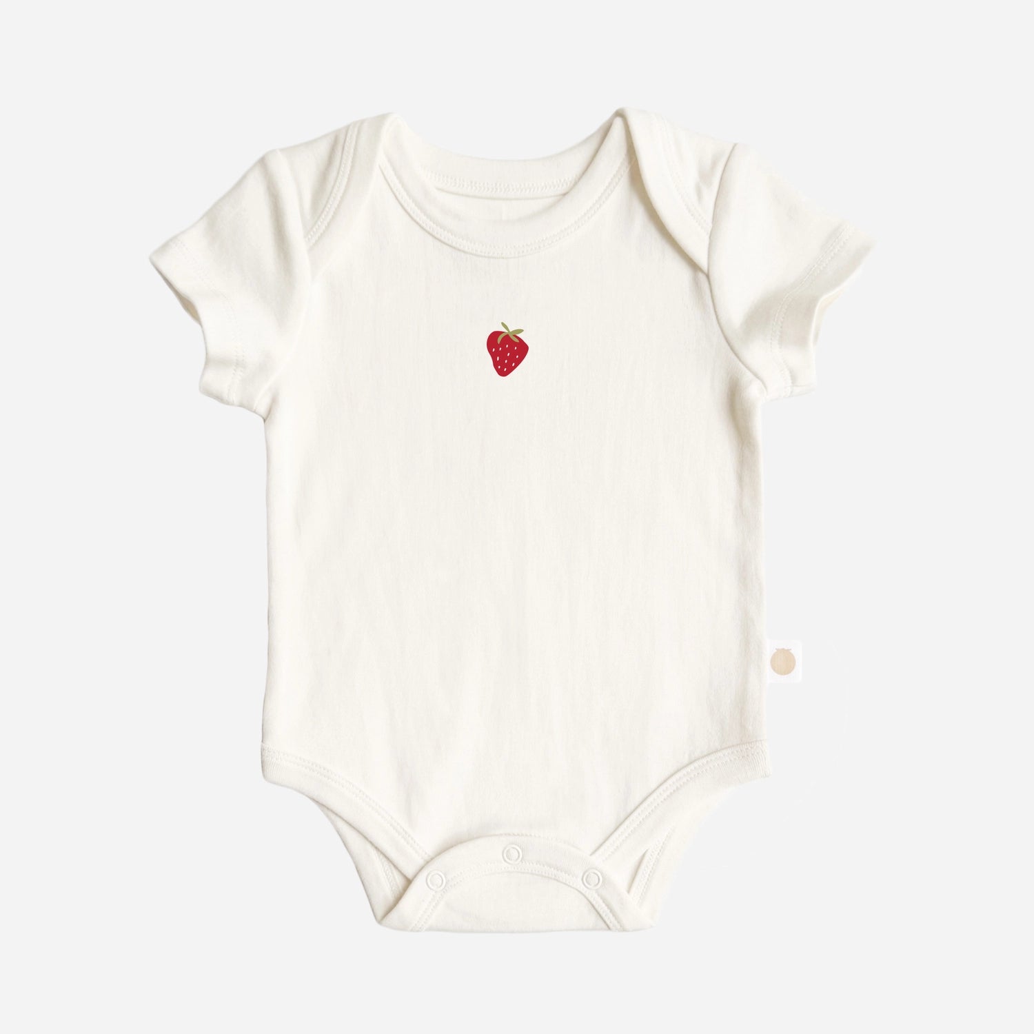 The Blueberry Hill Onesie Strawberry | 0-6m, Onesize image 0