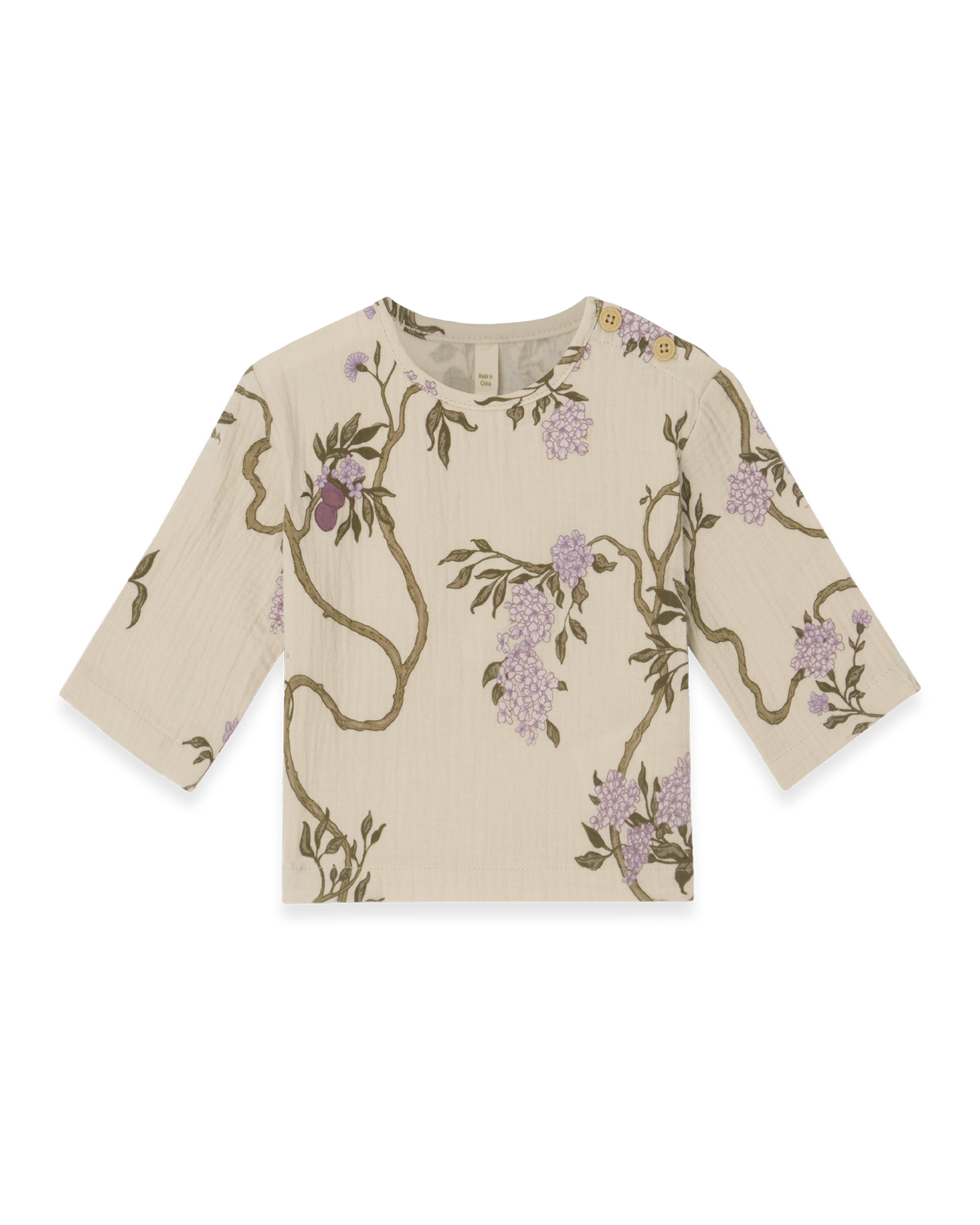 Garbo&amp;Friends Muslin LS Top Baby - Tree of Life image 0