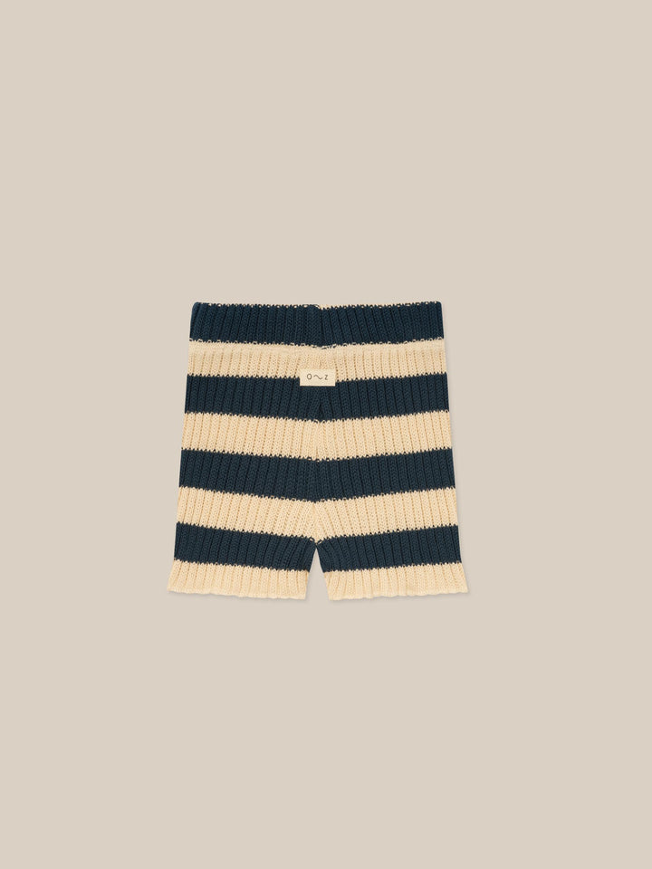 Organic Zoo Sailor Stripes Knitted Shorts image 2