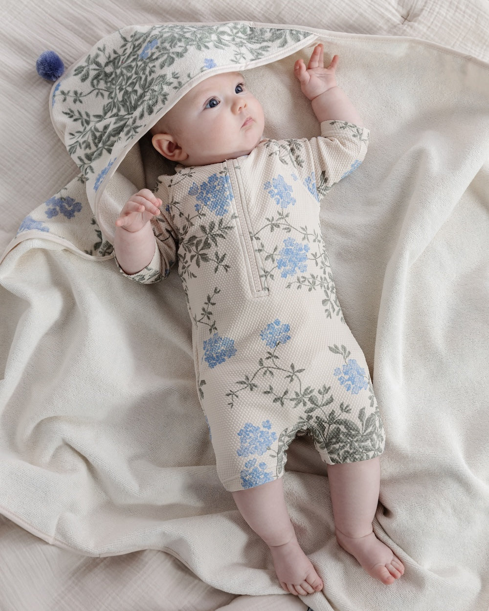 Garbo&Friends Terry Hooded towel - Plumbago image 3