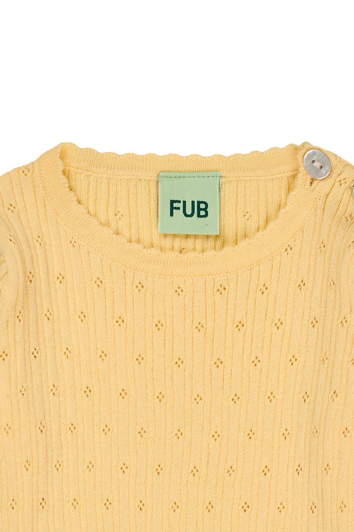 FUB Baby Pointelle Body - vanilla image 1