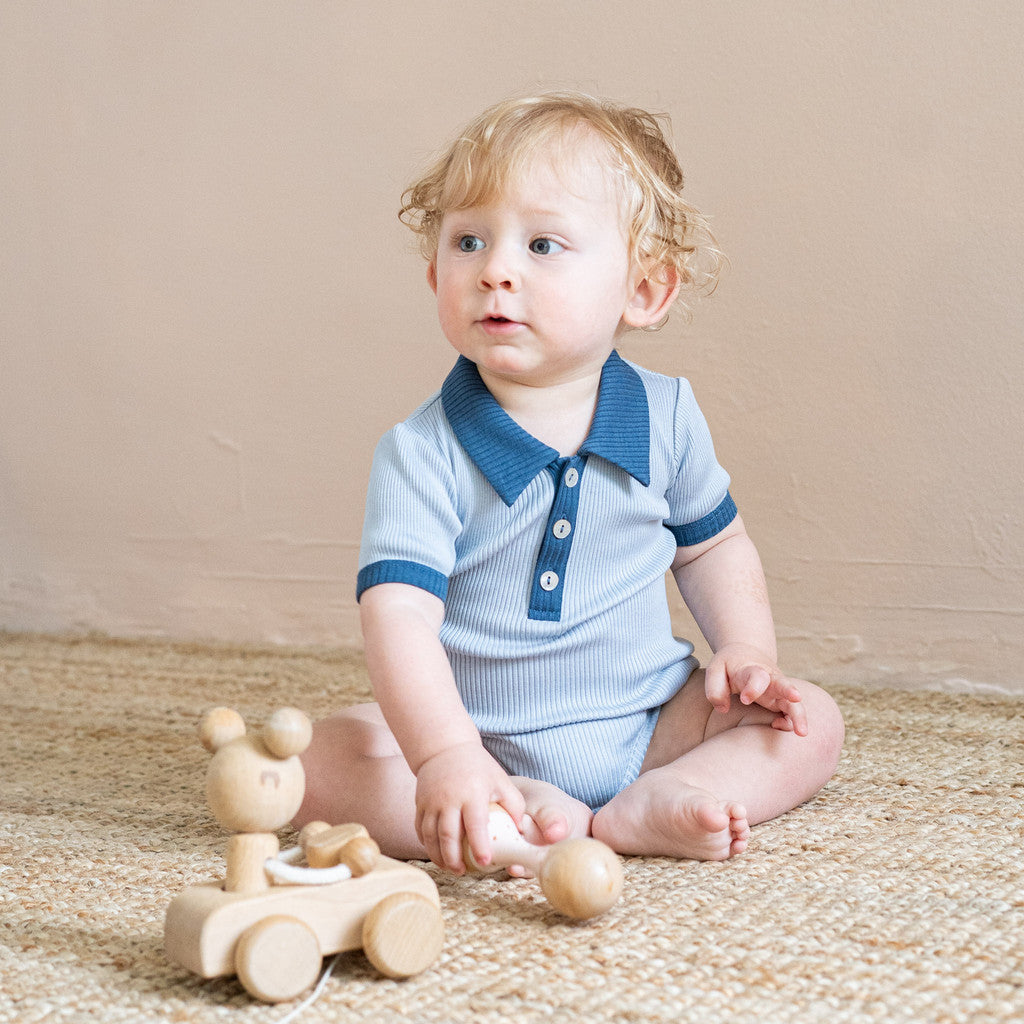 Bolo - Clearwater with Fjord Blue