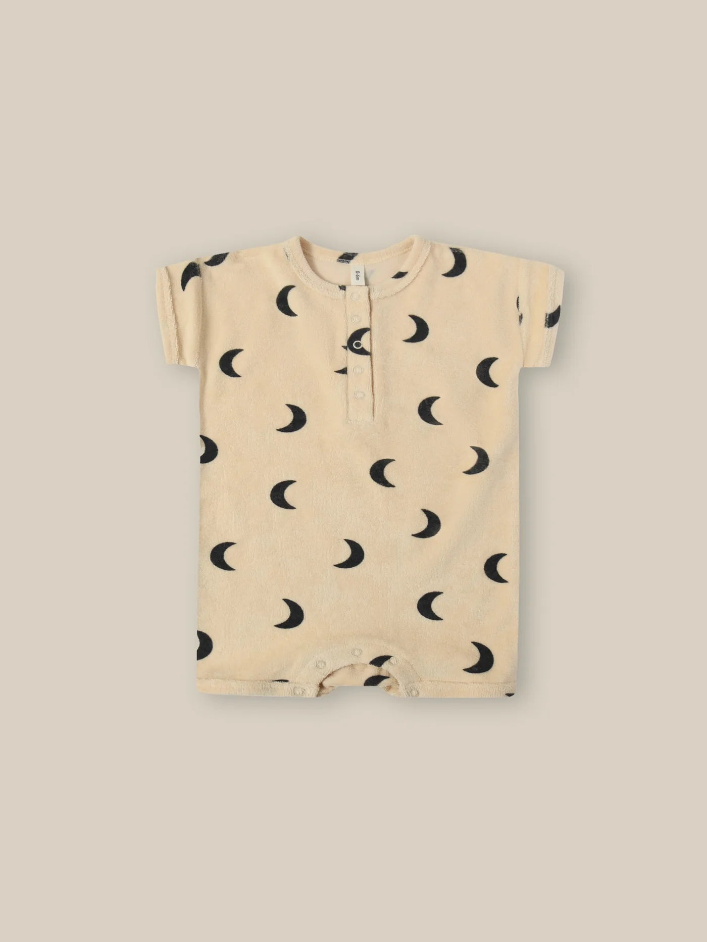 Organic Zoo Pebble Midnight Terry Beach Romper image 0