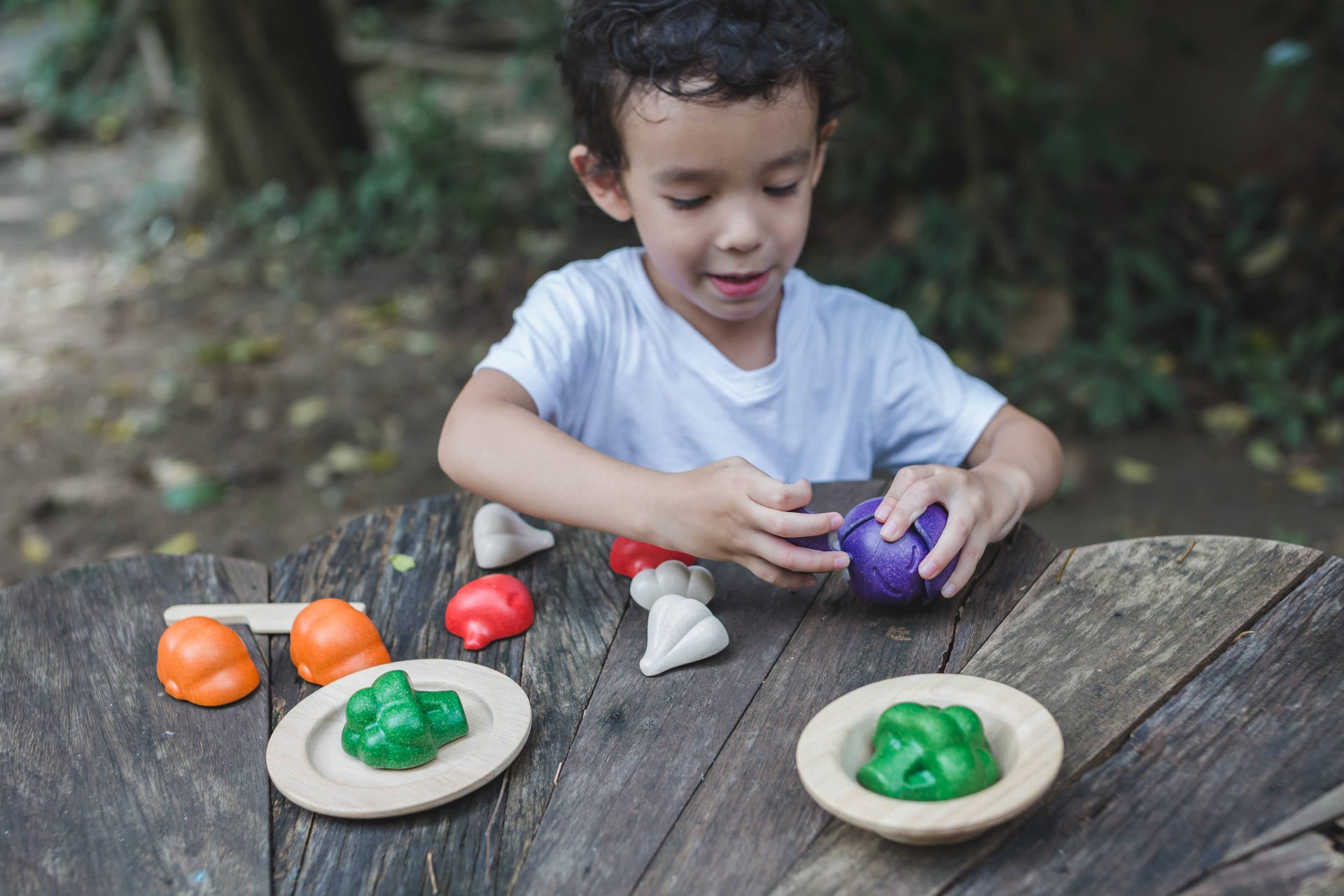 5 Colors Veggie Set