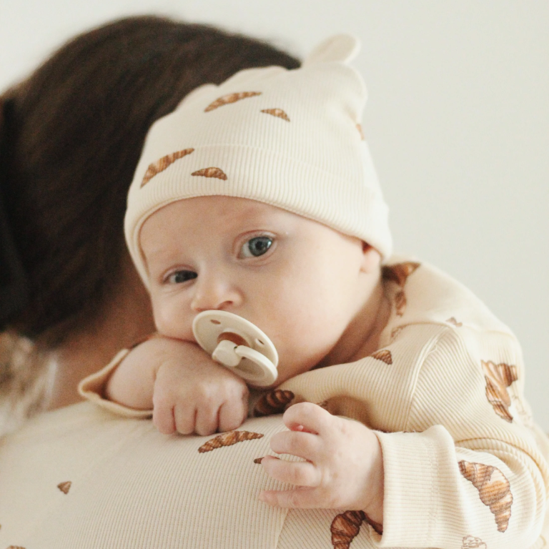 VACVAC Mini Croissants Beanie with Ears image 1