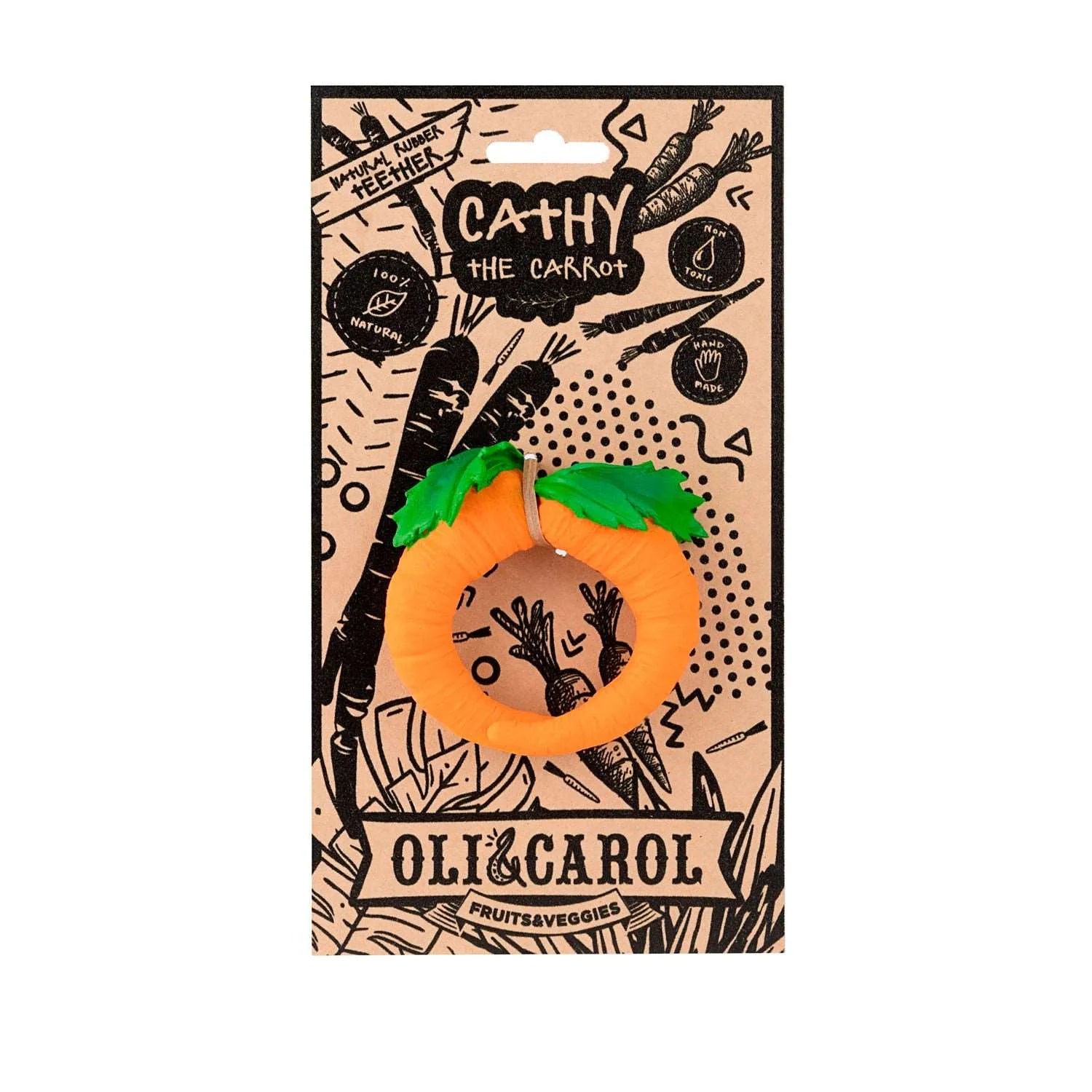 Oli&Carol Cathy the Carrot Teether image 1
