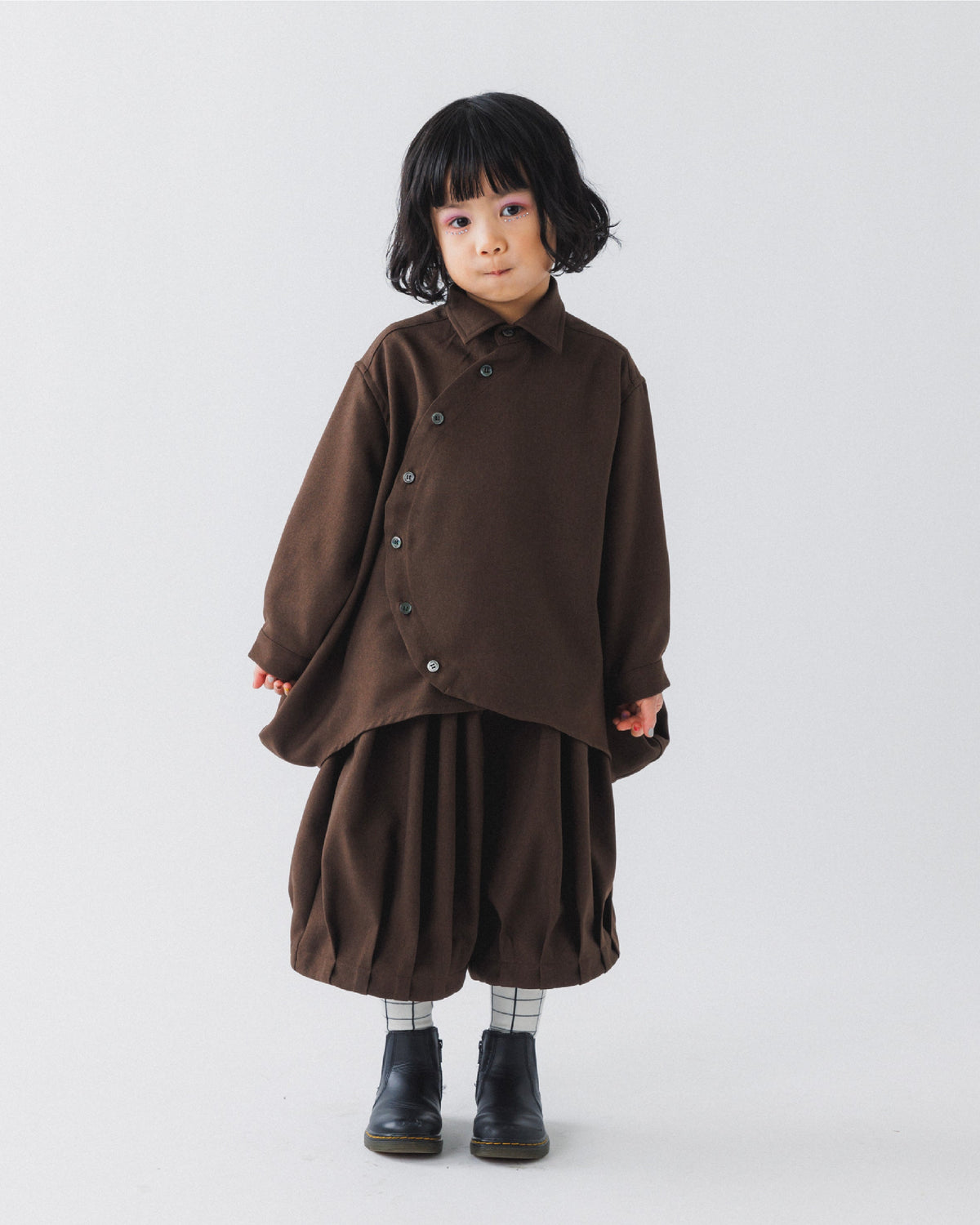 Circle Shirt - Brown