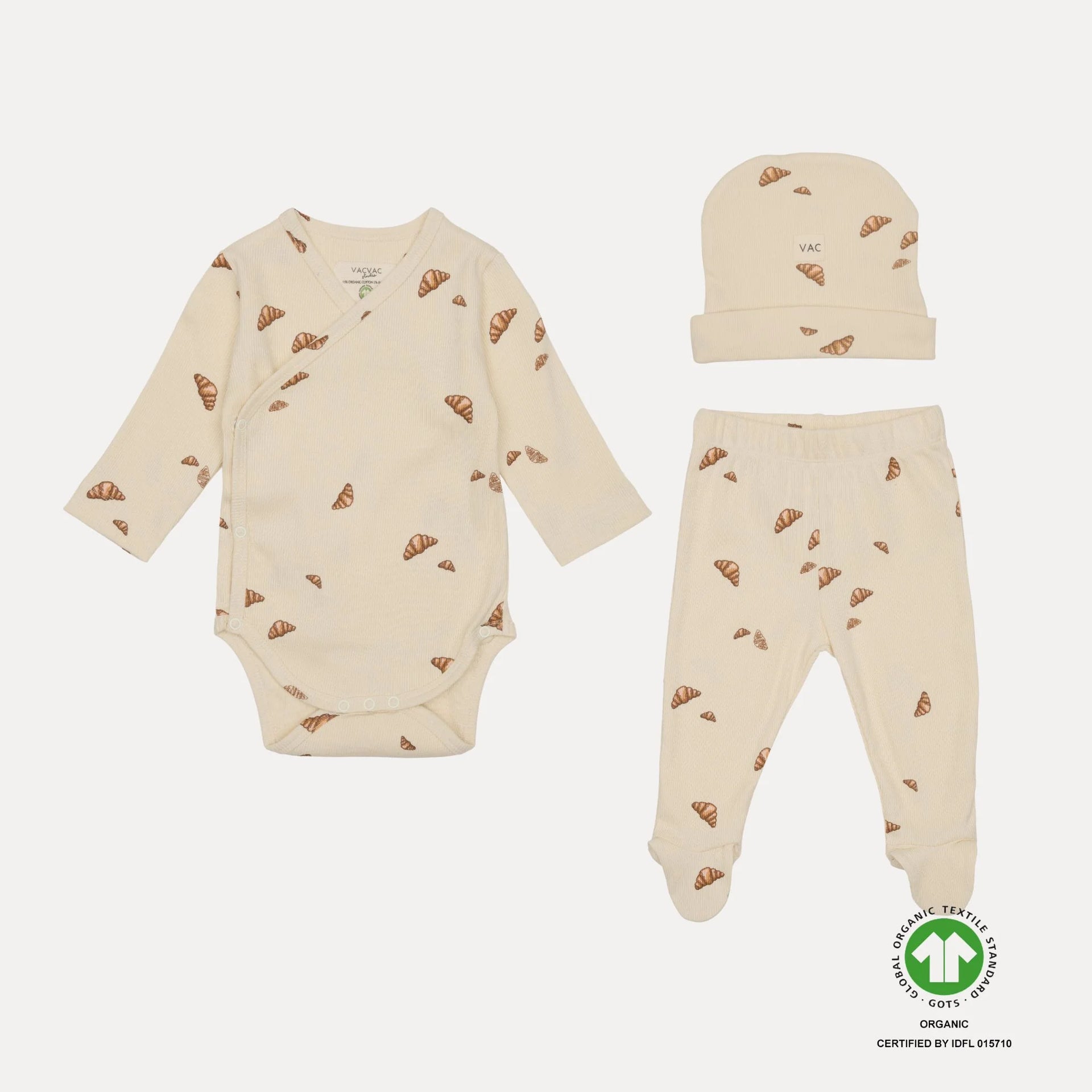 VACVAC Mini Croissants Newborn Set 3in1 image 1