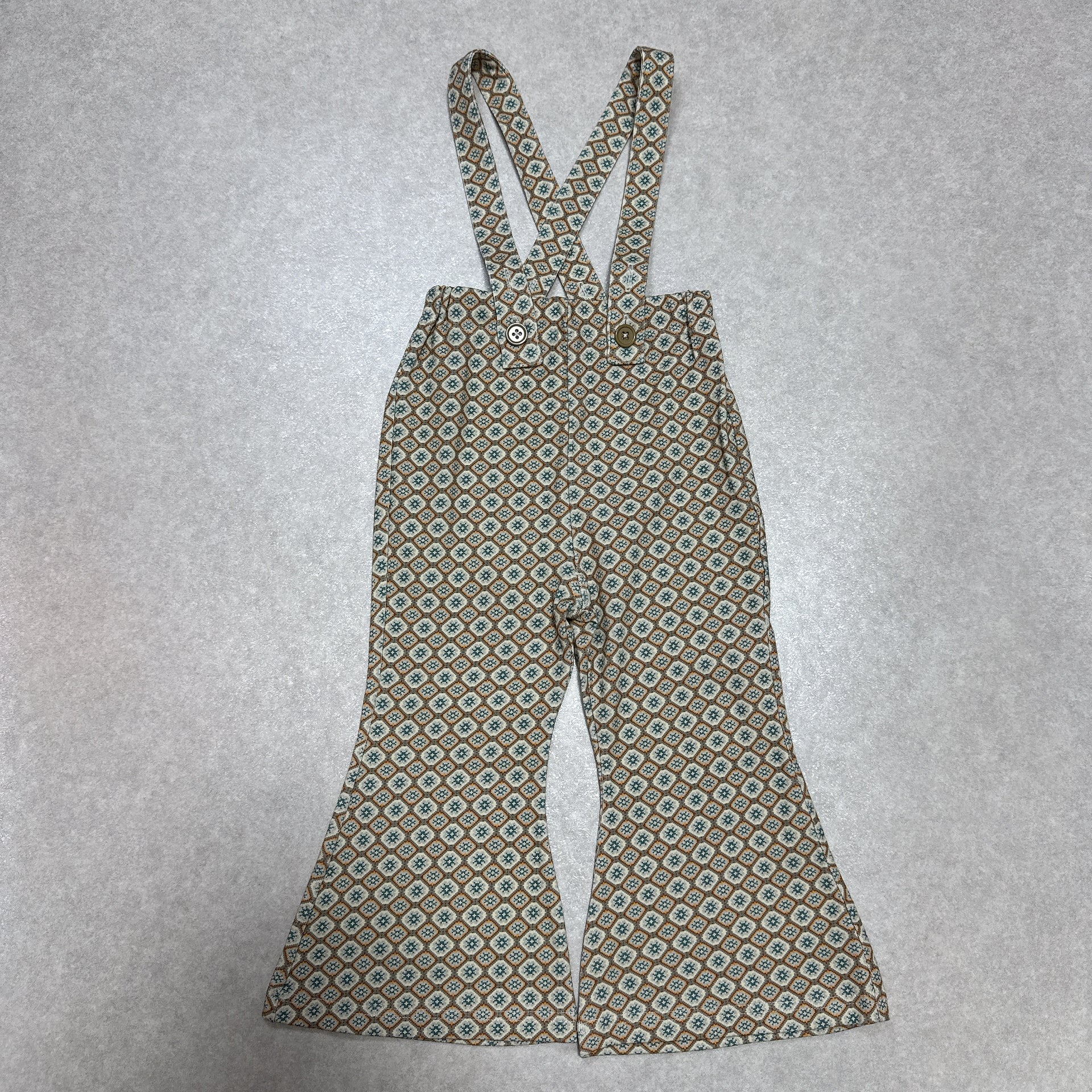 Pixel Art Salopette / Khaki