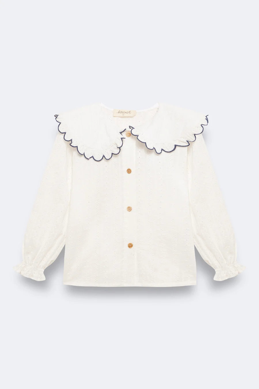 Ivory Rita embroidered shirt baby - Basics and embroideries/Lisos y bordados