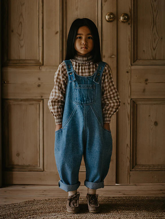 The Simple Folk The Oversized Denim Dungaree image 4