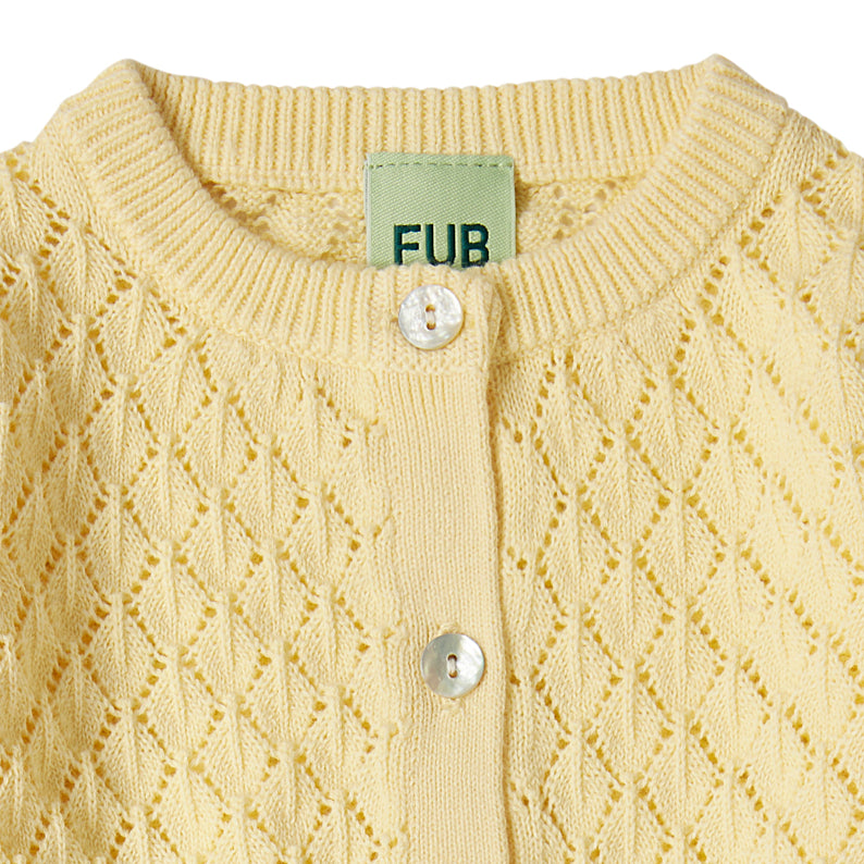 FUB Baby Pointelle Cardigan image 1