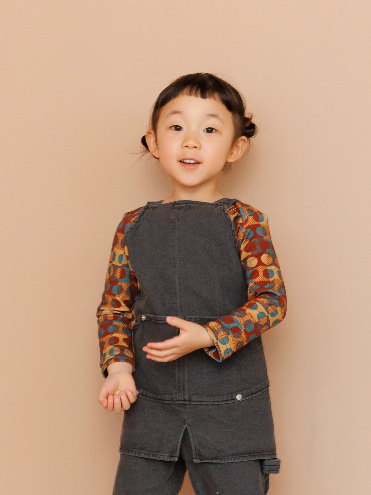 Denim Apron - Charcoal