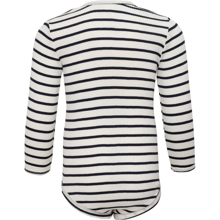Minimalisma Bono Silk and Cotton bodysuit - Sailor image 1