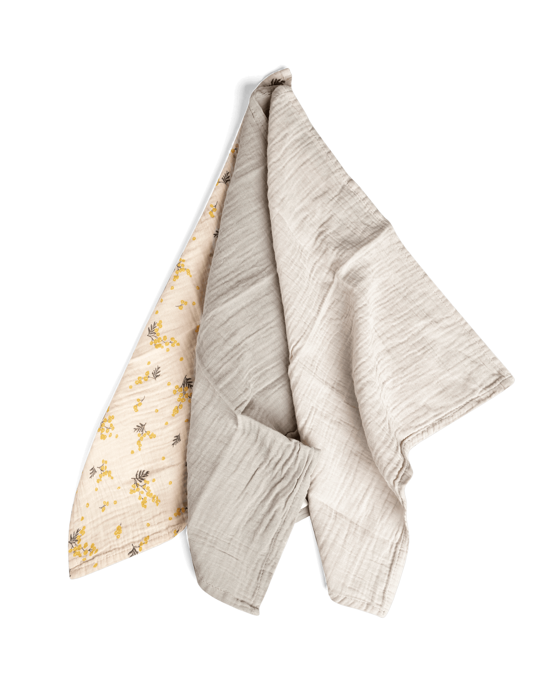Garbo&Friends Muslin Burp Cloths 3 pcs - Mimosa image 1