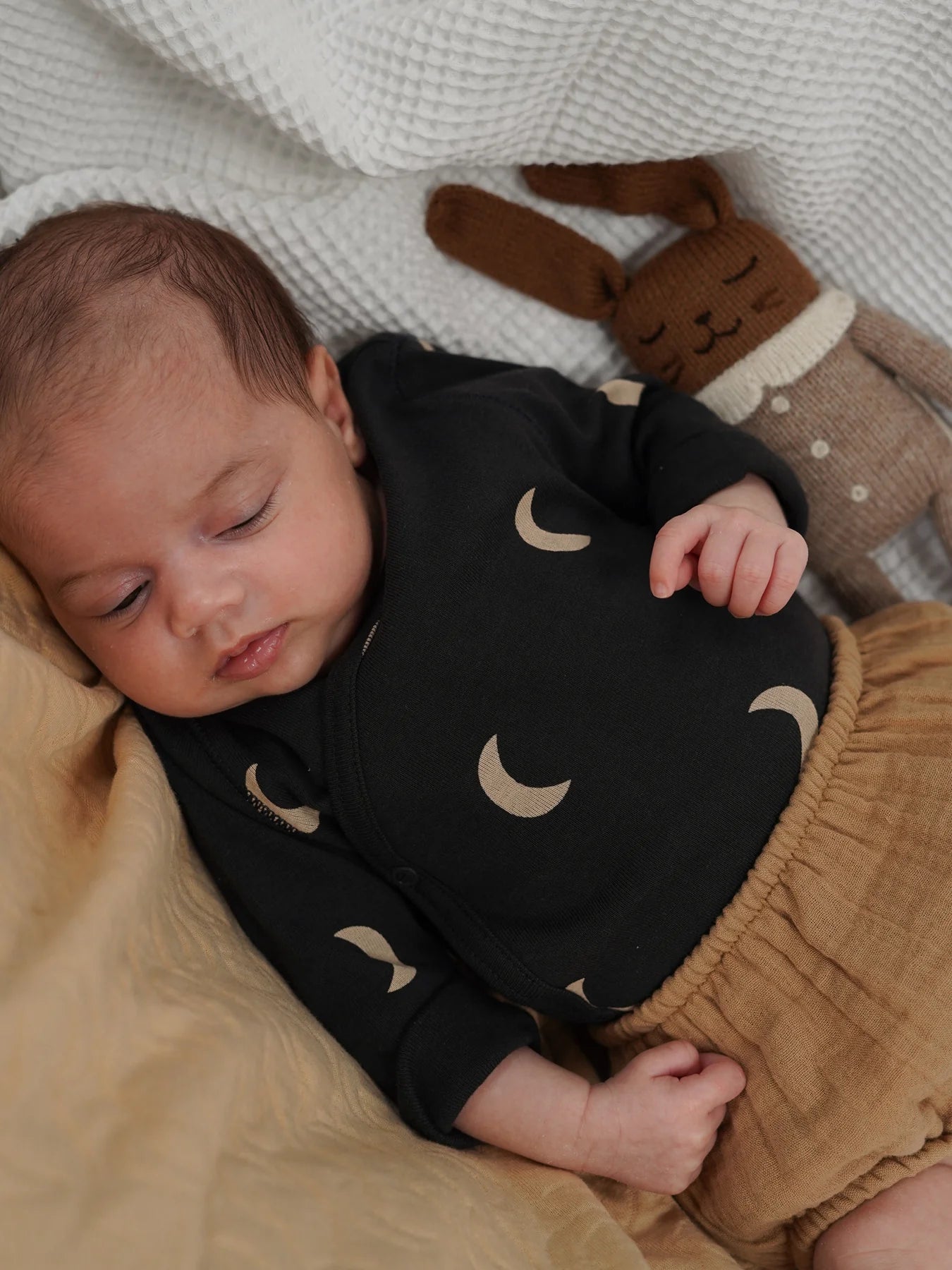 Organic Zoo Charcoal Midnight Wrap Bodysuit image 2