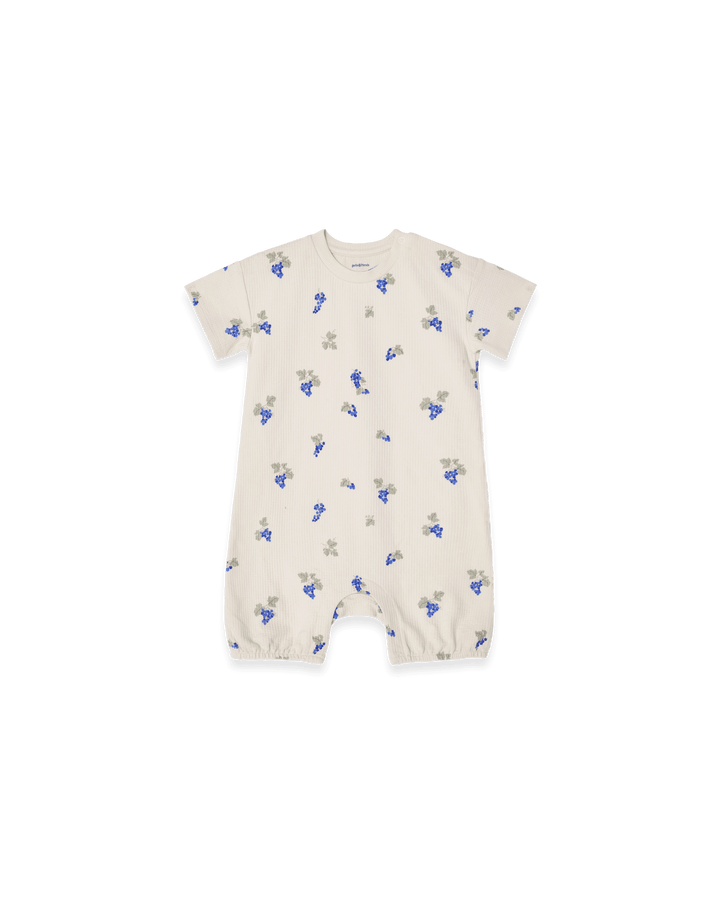 Garbo&Friends Structured Jersey Onesie | Grapes Ecru image 0