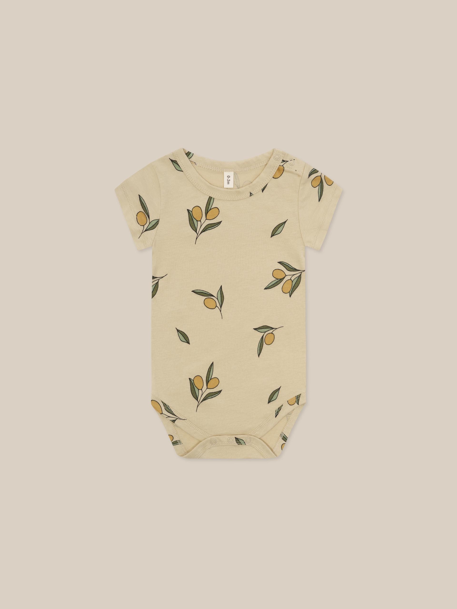 Organic Zoo Olive Garden Short Sleeve Bodysuit image 0