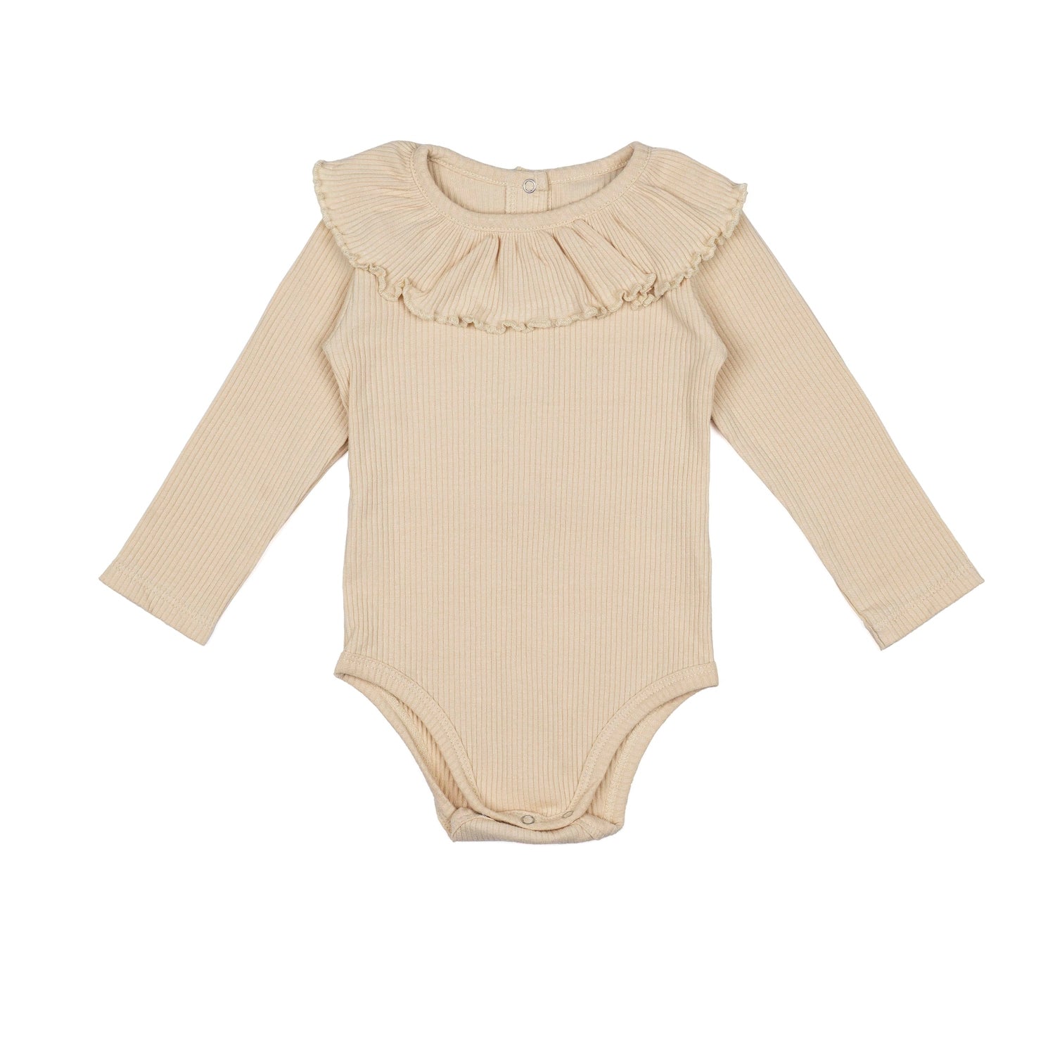 Wild Wawa Collar Onesie - Taupe image 0