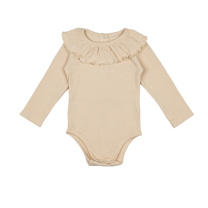 Wild Wawa Collar Onesie - Taupe image 0