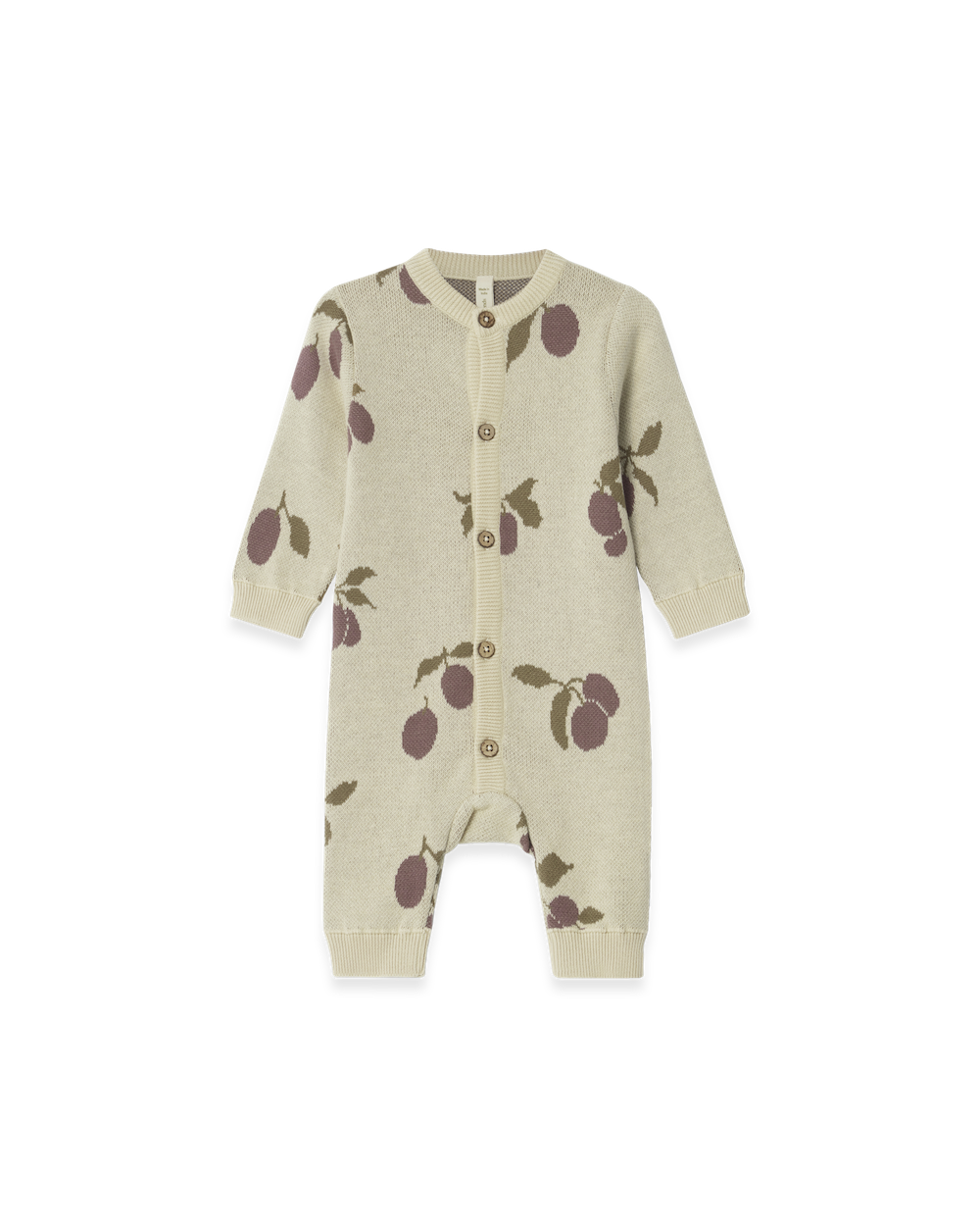 Garbo&amp;Friends Knitted Onesie - Prune Beige image 0