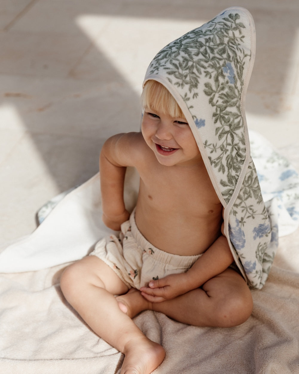 Garbo&Friends Terry Hooded towel - Plumbago image 2
