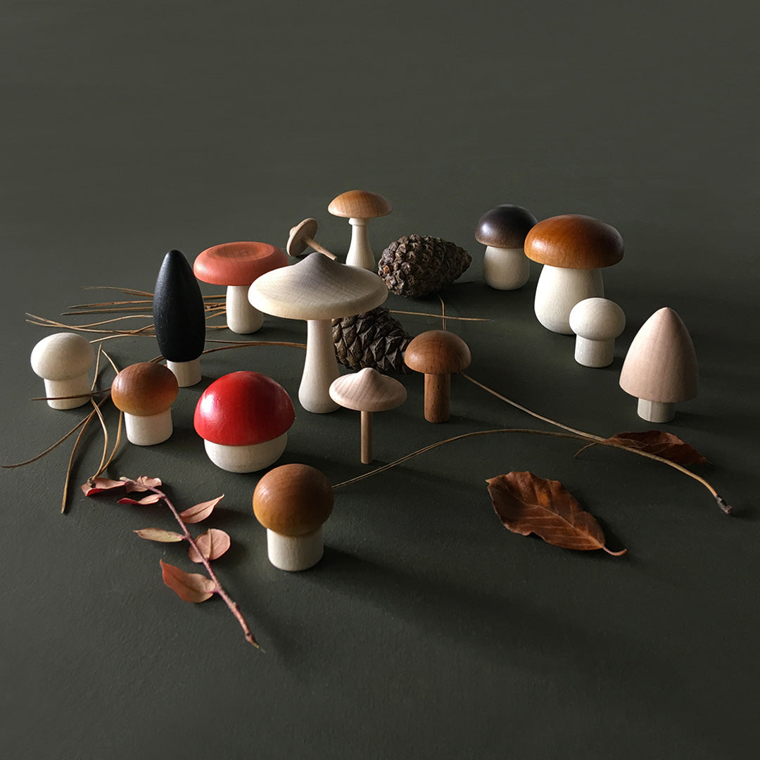 Moon Picnic Forest Mushrooms Basket image 1