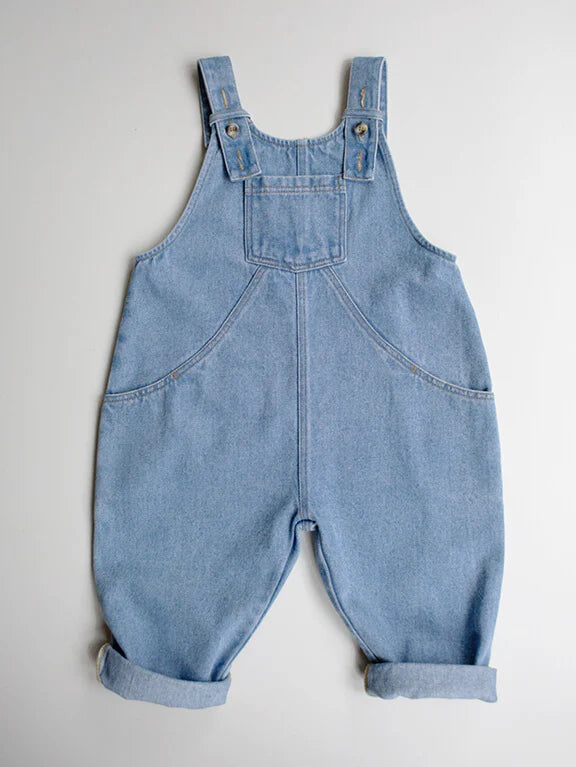 The Simple Folk The Oversized Denim Dungaree image 1
