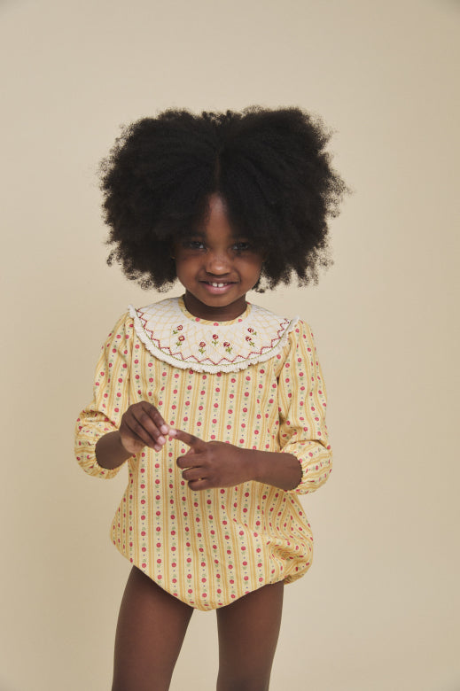 Birinit Vilela embroidered romper image 1
