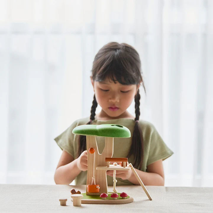 PlanToys Nature Adventure Tree House Toy Set image 1