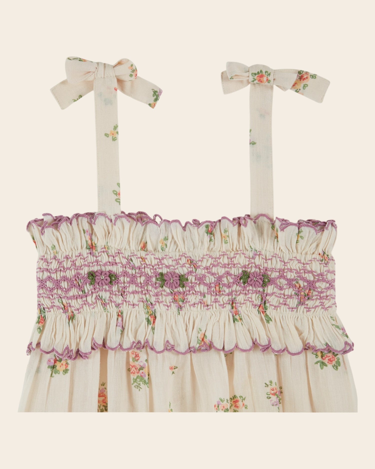 Top Althea floral smocked